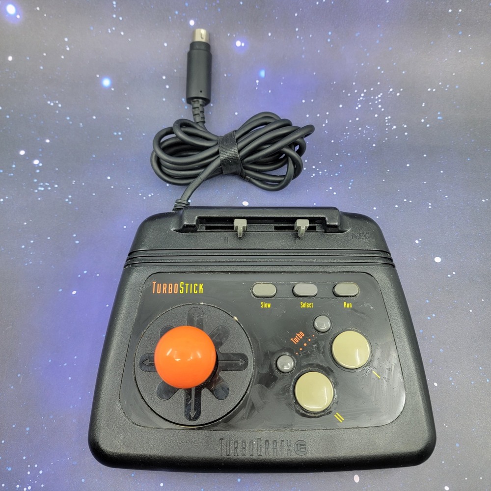 NEC TurboGrafx-16 TurboStick Joystick Controller HES-STK-01 Arcade Stick